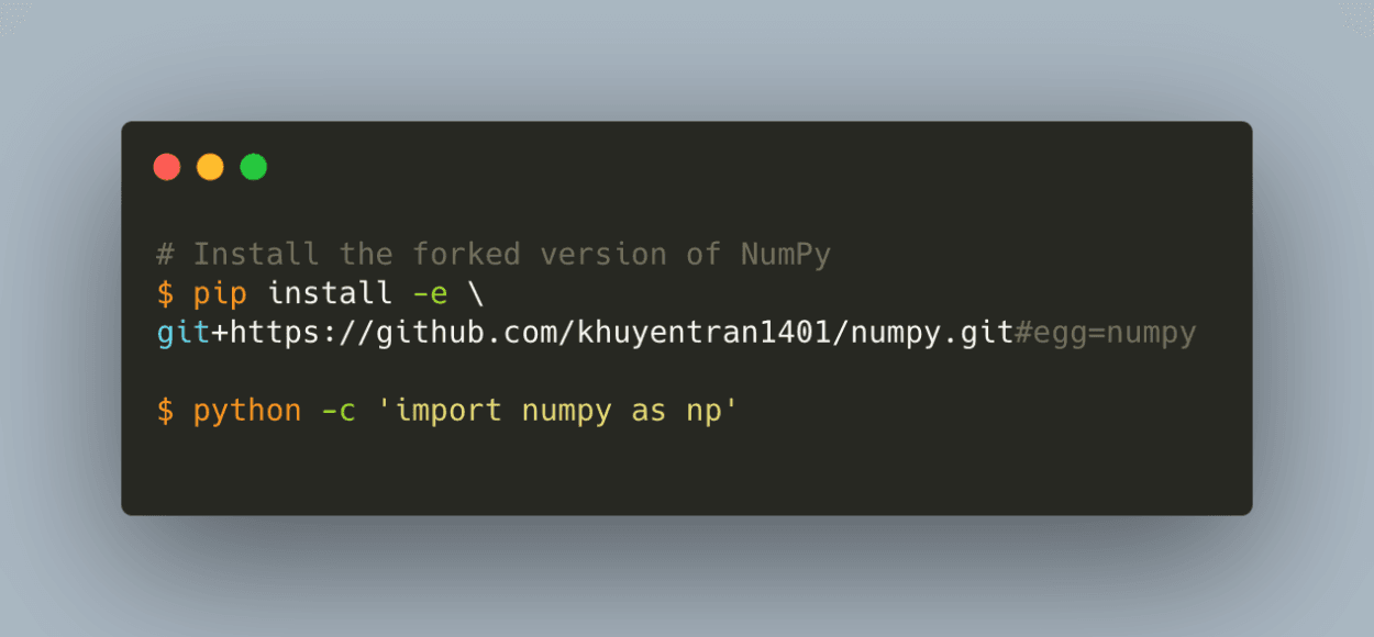 pip install -e: Install Forked GitHub Repository using Pip | CodeCut