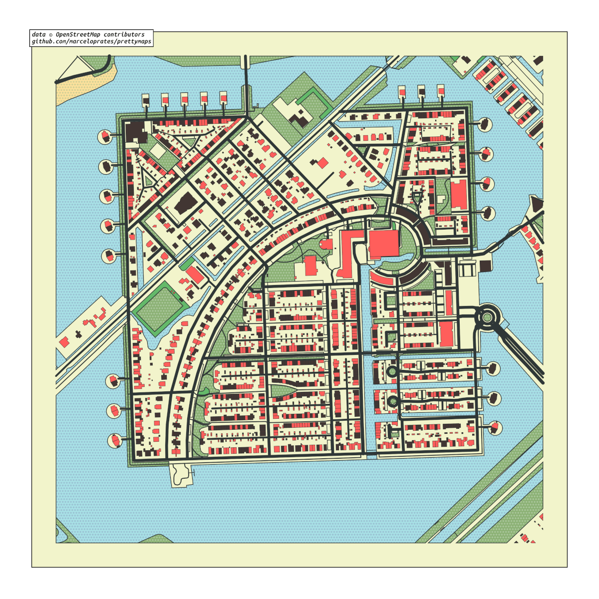 How to Create Beautiful Maps in Python Using Prettymaps Library | CodeCut