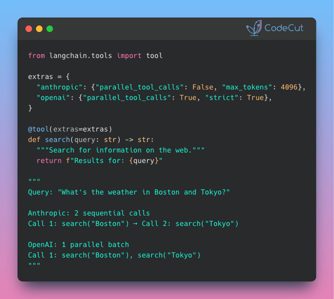 Code example: LangChain v1.2.0: Build Multi-Provider Agents with Extras